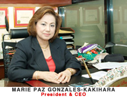 Marie Paz Gonzales-Kakihara - President & CEO